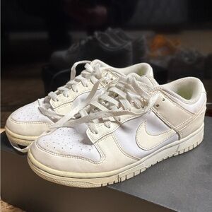 Cream Nike Dunks